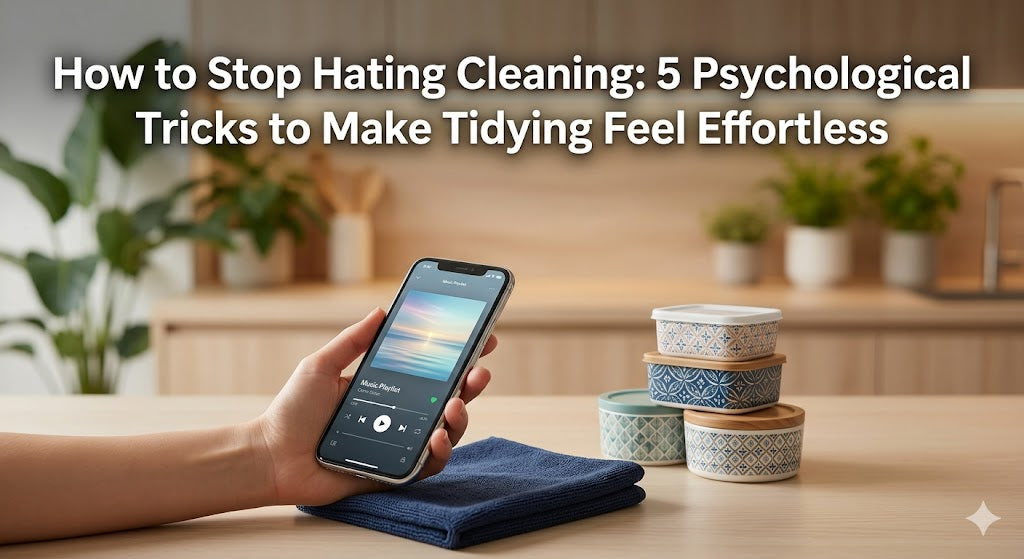 How to Stop Hating Cleaning: 5 Psychological Tricks to Make Tidying Feel Effortless