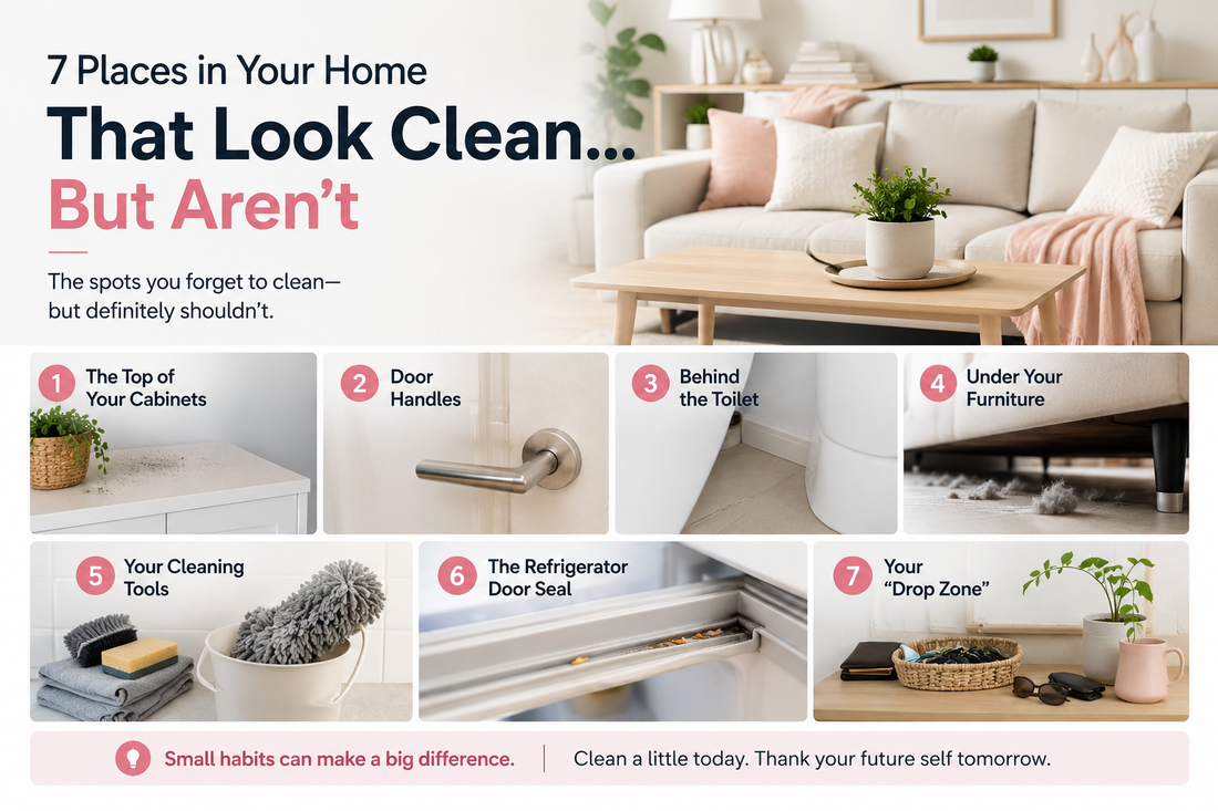 The 7 Places in Your Home That Look Clean… But Aren’t