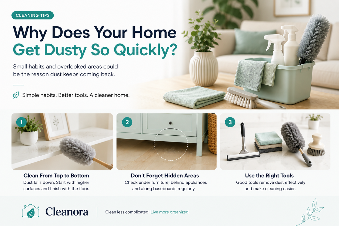 Why Does Your Home Get Dusty So Quickly?