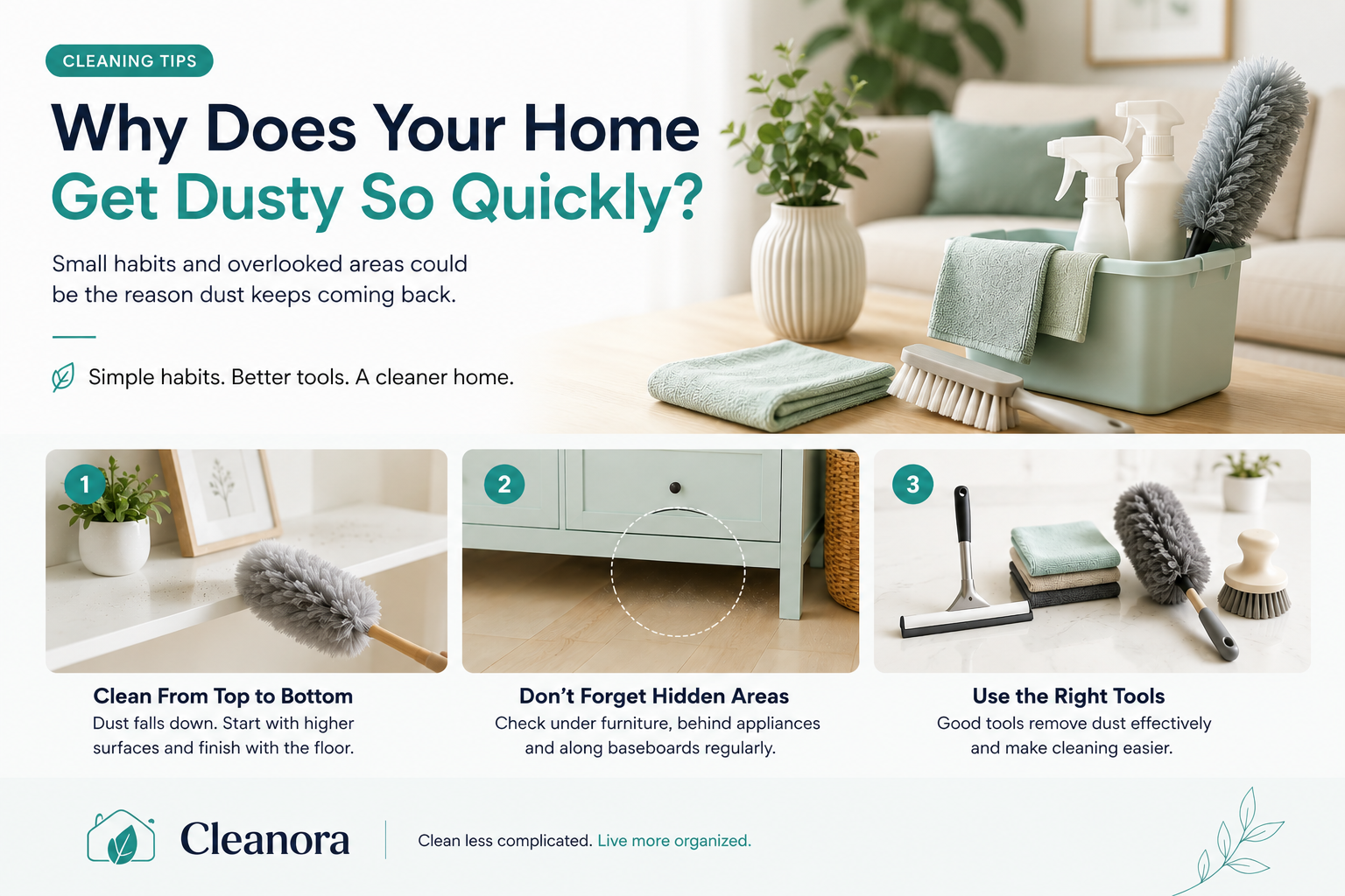 Why Does Your Home Get Dusty So Quickly?