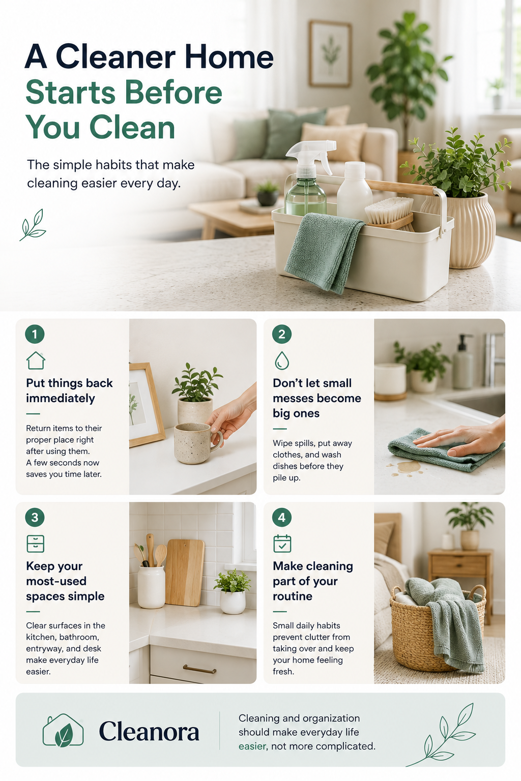 A Cleaner Home Starts Before You Clean