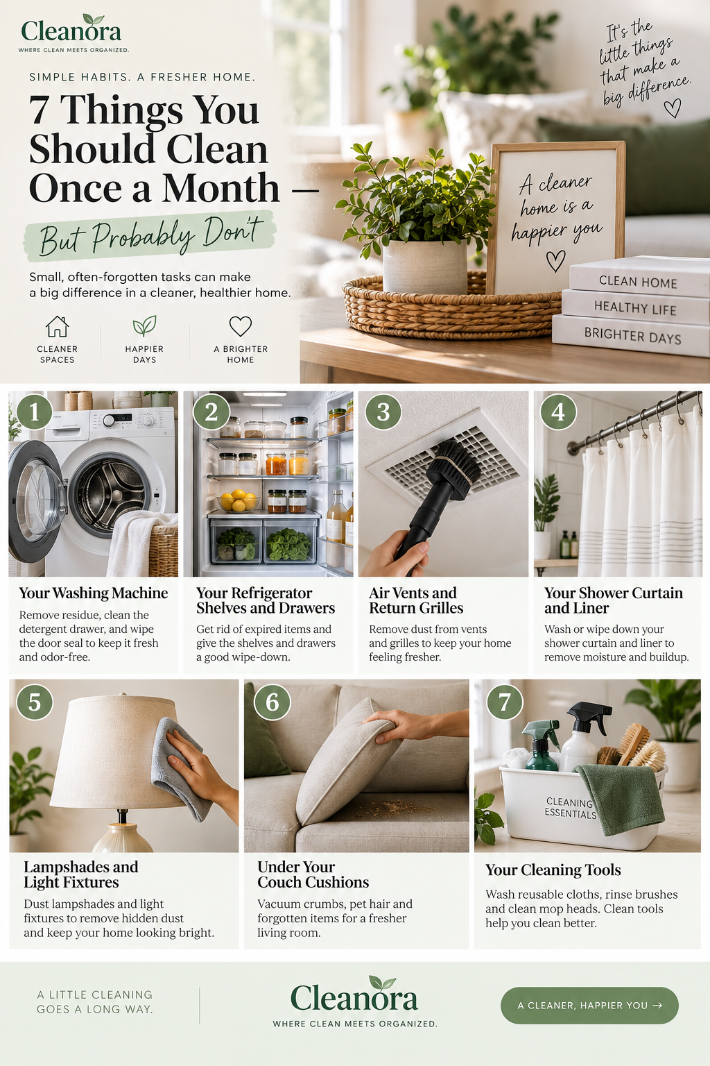 7 Things You Should Clean Once a Month — But Probably Don’t