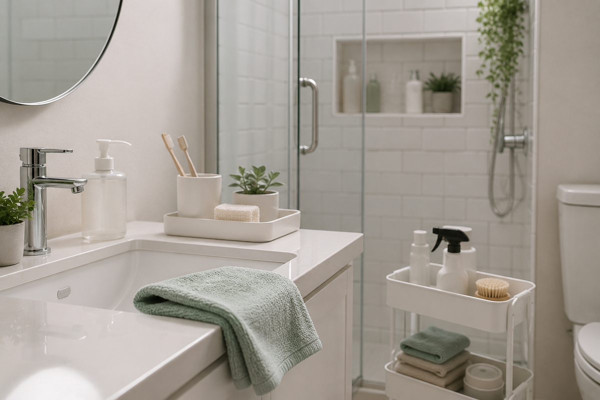 5 Simple Bathroom Habits That Keep Your Space Fresh