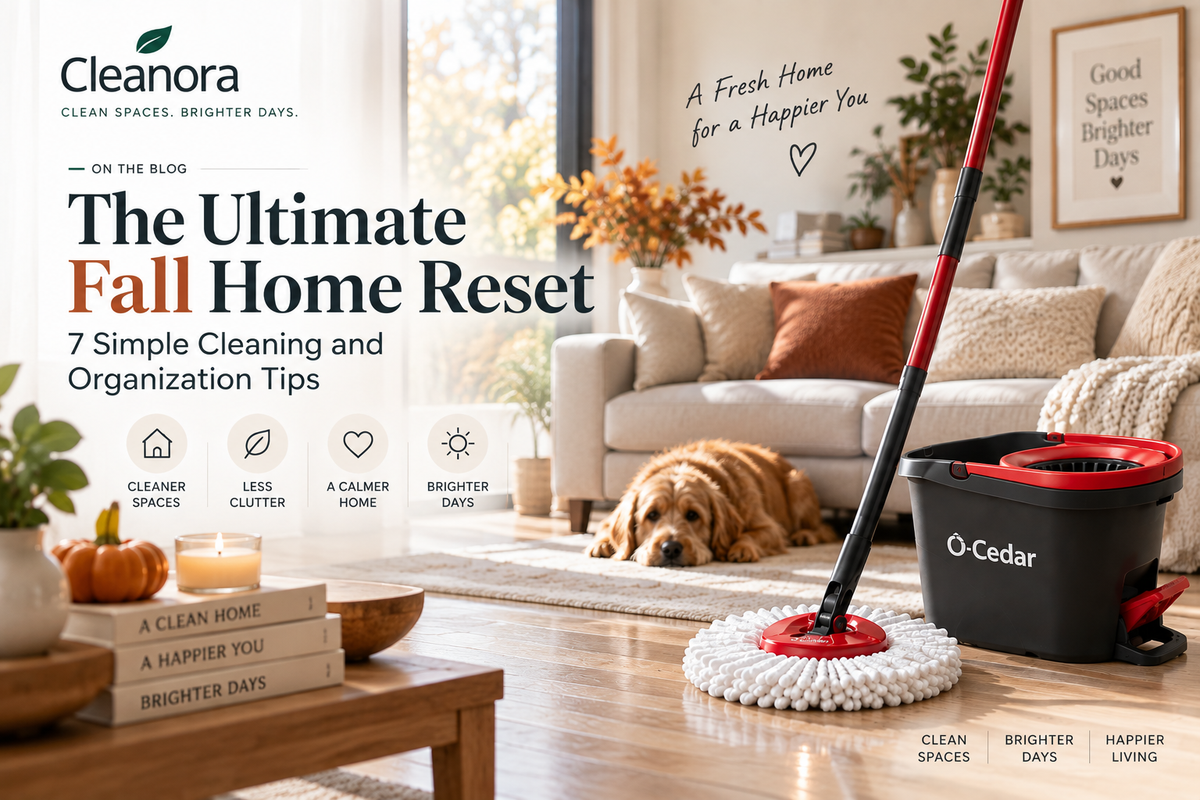 The Ultimate Fall Home Reset: 7 Simple Cleaning and Organization Tips
