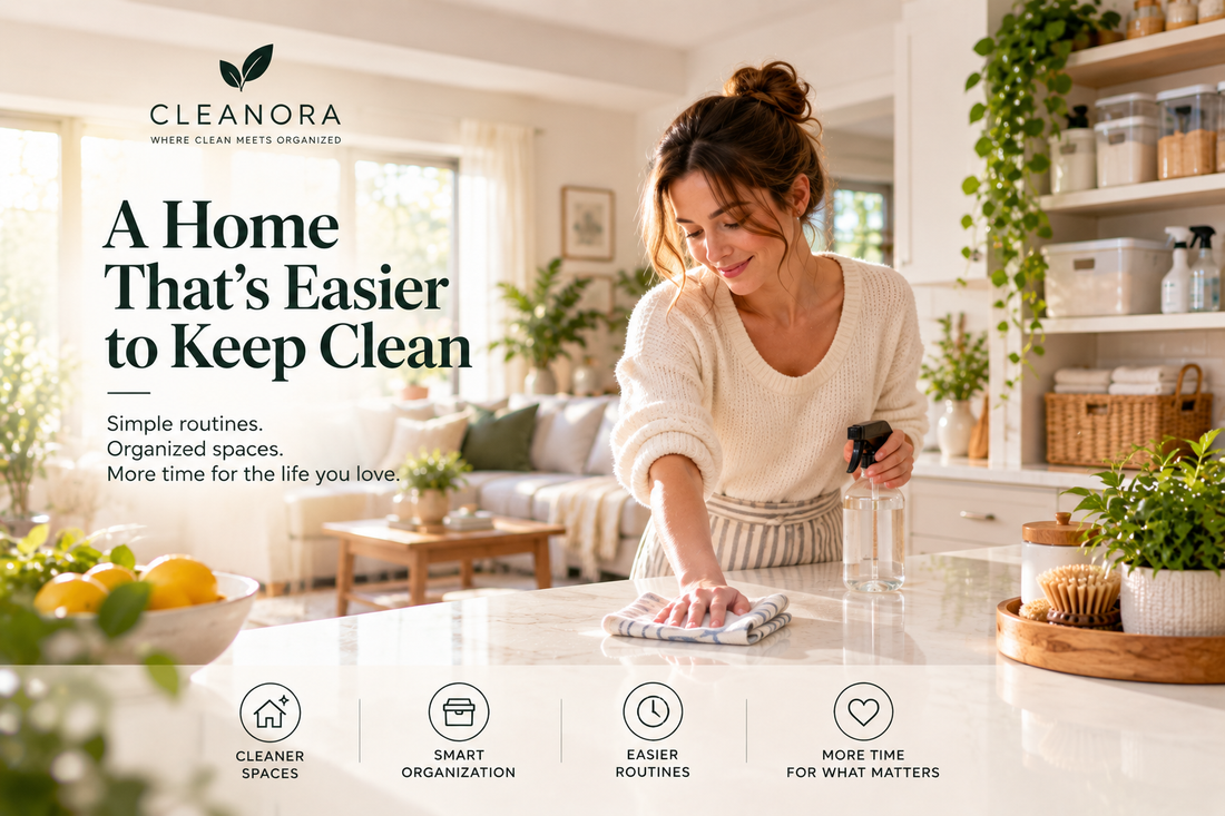A Home That’s Easier to Keep Clean