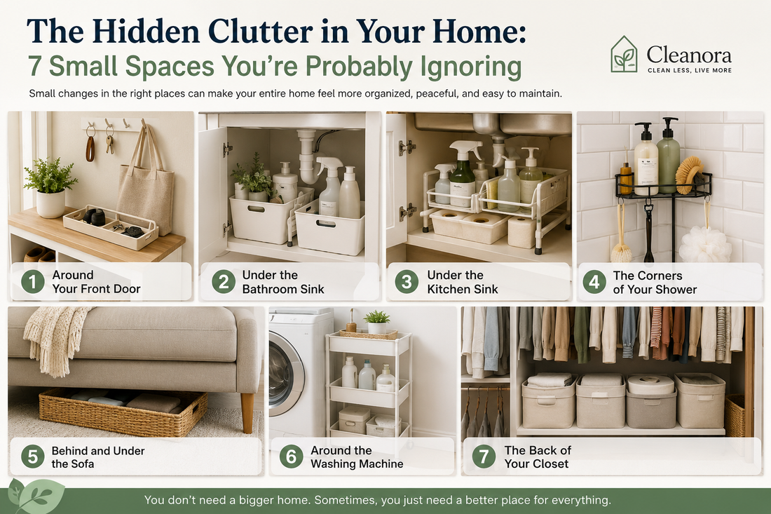 The Hidden Clutter in Your Home: 7 Small Spaces You’re Probably Ignoring