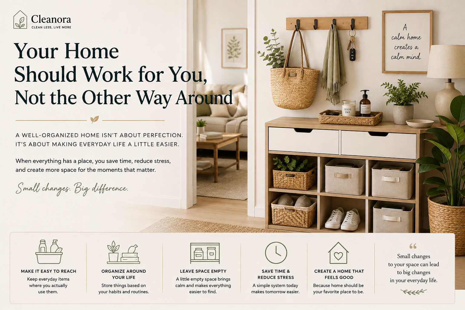 Your Home Should Work for You, Not the Other Way Around
