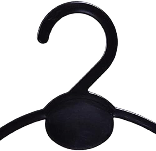 20 X Scarf Shawl Tie Organizer Accessories Holder Portable Neckerchief Rack Display Space Saving Closet Organizer (Black 13cm)