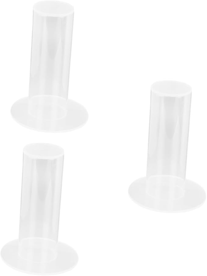 LIFKOME 3pcs Cylinder Jewelry Display Rack Hair Tie Holder Organizer Stand Accessory Organizer Display Stand
