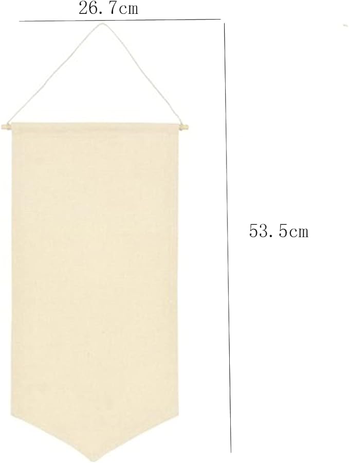 2pcs Cotton Canvas Wall-Mounted Brooch,Wall Hanging Jewelry Display Storage Set for Pin and Brooch Collections (B)