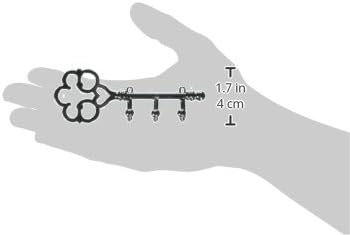 Darice 2025-126 Key Hook Jewelry Hanger-Zinc Alloy-Gun Metal