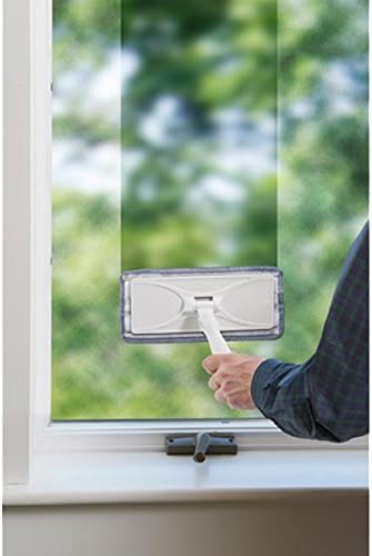 Unger SpeedClean Indoor Window Cleaner Replacement Pads, Remove Dirt, Grim, and Dust, Works with All Glass Cleaners and Solutions, Cleaning Supplies, Reusable and Machine Washable