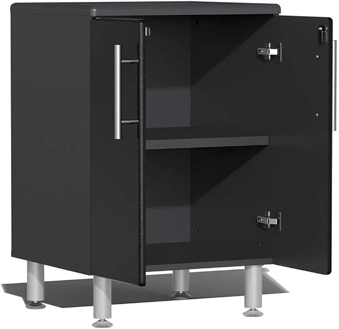 Ulti-MATE UG27050B 5-Piece Garage Cabinet System in Midnight Black Metallic