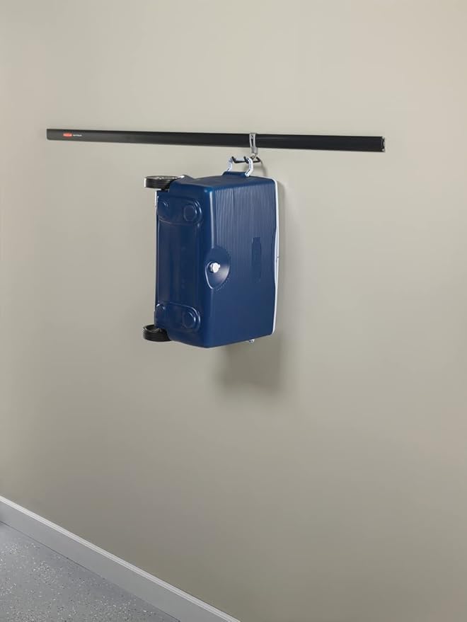 Rubbermaid FastTrack Cord Hook Garage Organization and Storage Heavy Duty Storage for Coolers/Cords/Ropes/Hoses