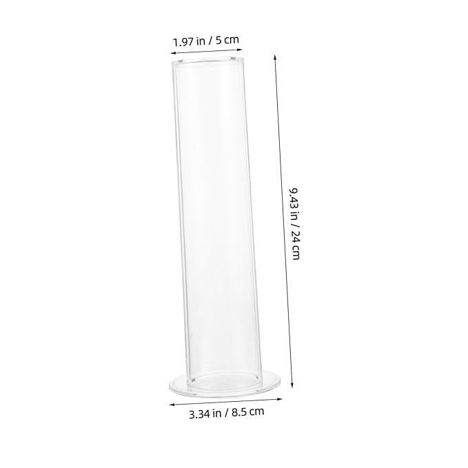 Acrylic Hairpin Head Rope Holder Stand Jewelry Organizer Stand Hair Accessories Organizer