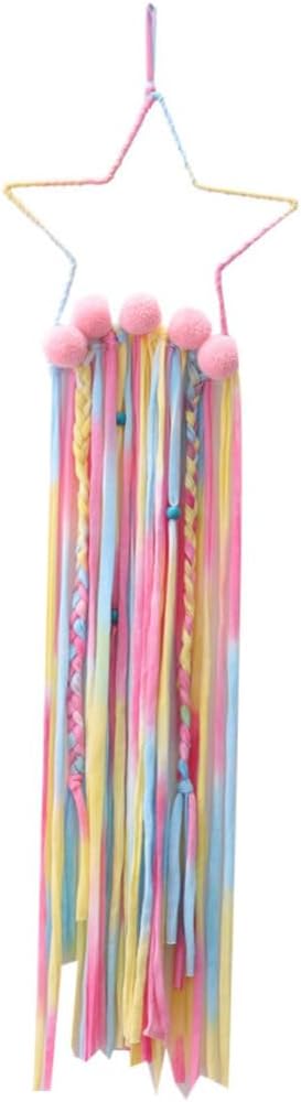 Star Hair Clip Storage Belt Hair Accessory Organizer for Girls Hanger Barrette Holder