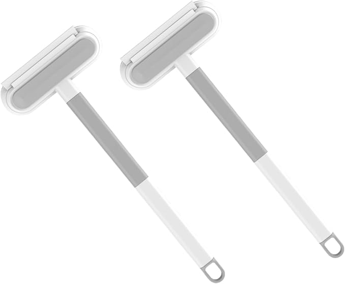 2 PCS Screen Cleaner Brush, 4-in-1 Window Mesh Cleaning Tool, Wet and Dry Dual-Use