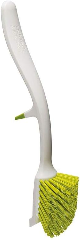 Joseph Joseph Edge Dish Brush with Integrated Sink Rest, Green