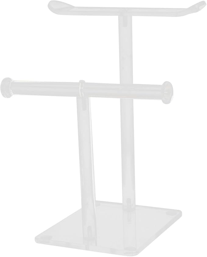 LIFKOME Acrylic Headband Display Stand Hair Accessories Organizer for Easy for Boutiques and Home Use Hairband Rack