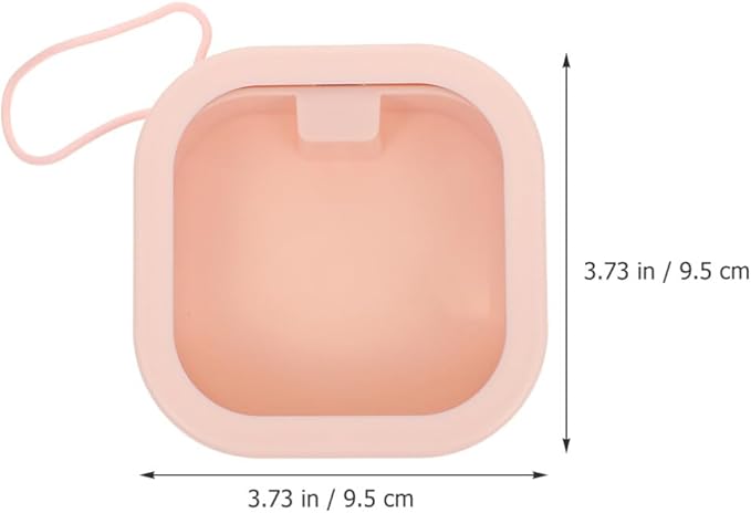 Cabilock 4pcs Portable Hair Tie Organizer Multi-functional Scrunchie Case Hair Clip Storage Box for Travel Easy to Clean Jewelry Organizer for Accessories and Earring Display