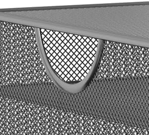 EasyPAG Paper Trays for Classroom 14 Tier Mesh Desk Organizer Shelves with Handle A4/Letter Size File Folder Organizer Shelf for Office, School, Home, Silver