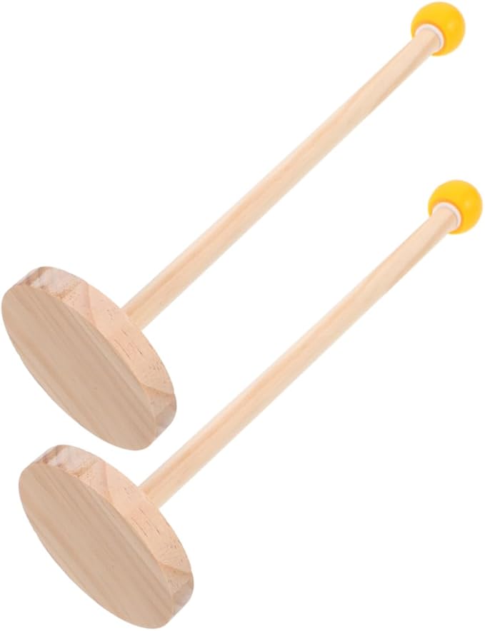 Homoyoyo 2Pcs Hair Accessories Organizer for Girls Natural Wood Hair Tie Holder Stand Versatile Storage Rack for Headbands Hair Ties Clips Compact Hair Bow Display Tower for Easy Access