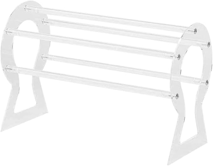 Acrylic Headband Holder Display Stand for Women Hair Accessory Organizer for Home Shops Space-saving Headwear Rack Simplifies Hair Accessory Storage Keeps Your Collection Neat