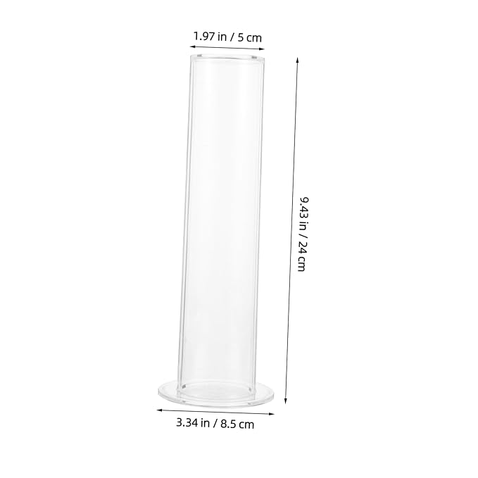 Vaguelly Hair Scrunchies Holder Stand Acrylic Hair Accessories Organizer for Easy Access Jewelry Display Rack for Bedroom and Bathroom Decor