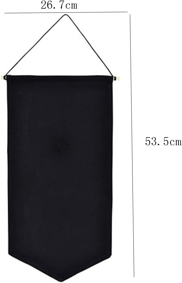 2pcs Cotton Canvas Wall-Mounted Brooch,Wall Hanging Jewelry Display Storage Set for Pin and Brooch Collections(A)