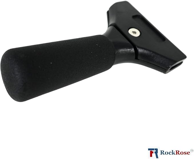 RockRose Elite 6" Cast Aluminum Squeegee – Sturdy, Long-Handle, Anti-Slip Grip, Precision Blade Change with Allen Wrench, Professional Window Tint Application Tool-1 Unit