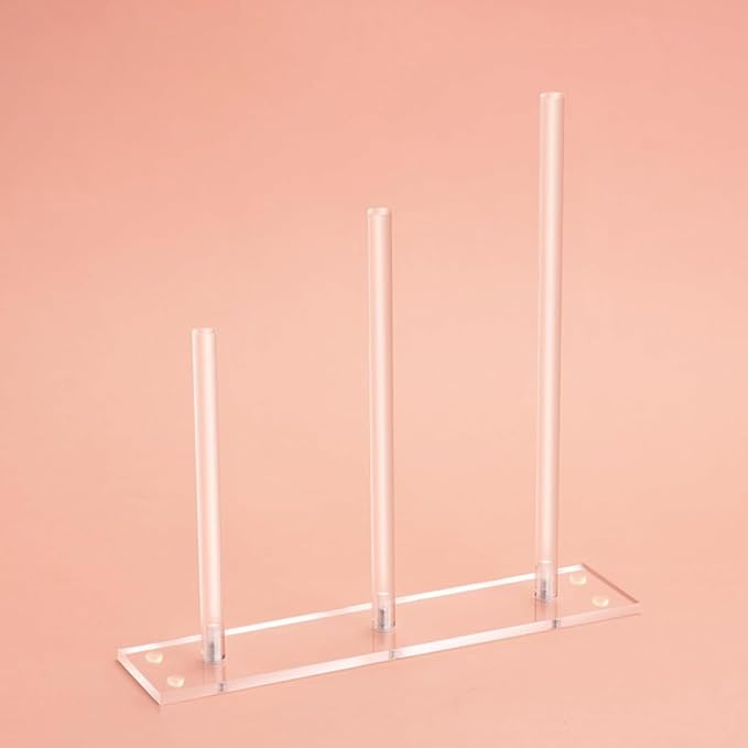Hair Tie Display Stand Acrylic Scrunchies Holder Hair Accessories Organizer