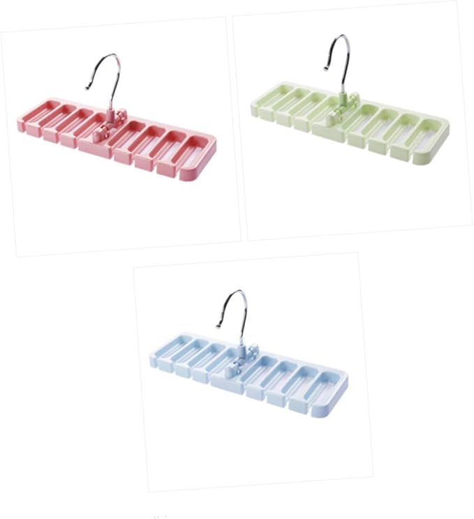 DECHOUS Multifunctional Tie and Belt Hanger Rack Light Green Closet Organizer for Scarves and Accessories Design Holds up to Items Space-Saving Storage for Neckties Belts