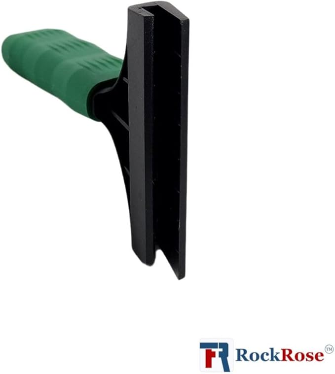 Pro Green Short I-Beam Hand Squeegee – Compact, Durable Window Film Applicator, Easy-Grip Handle for Professional & DIY Tint Installation - (Pack 2 Units)