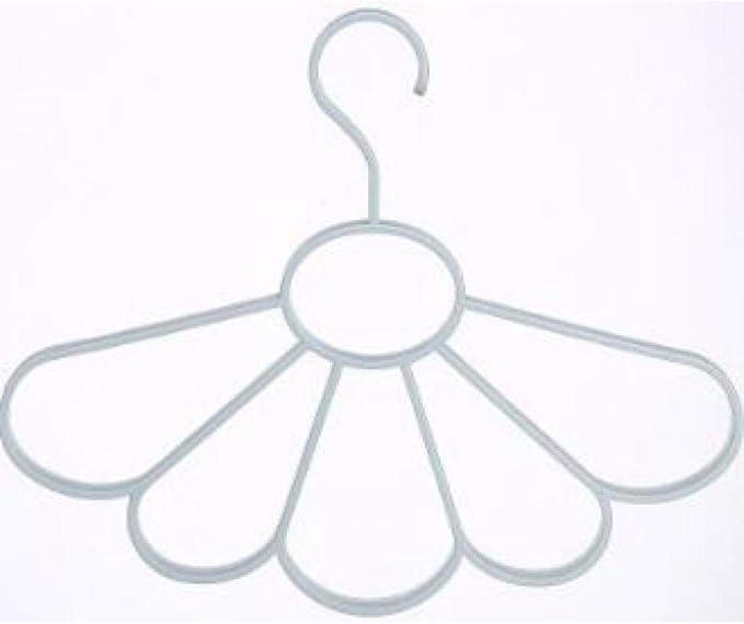 1pc Scarf Hanger Organiser, Petal Shape Scarf Holder with 5 Petal for Shawls,Scarves, Ties, Belts, Other Accessories