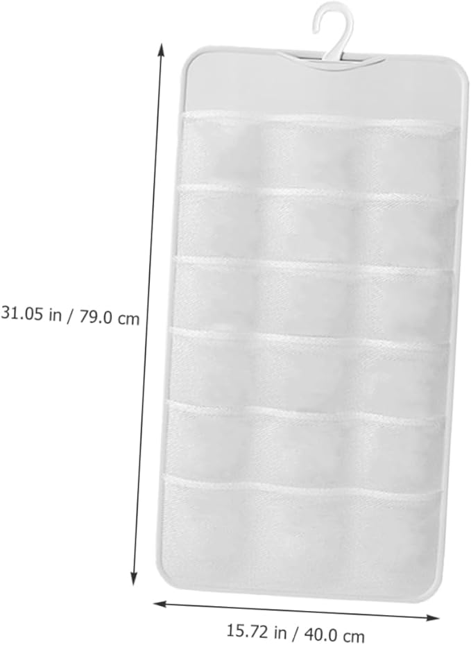 Zerodeko Jewelry Organizer Hanging Accessory Organizer Hair Clip Holder Wall Hanging Shelf Home Wall Decor Claw Clip Holder