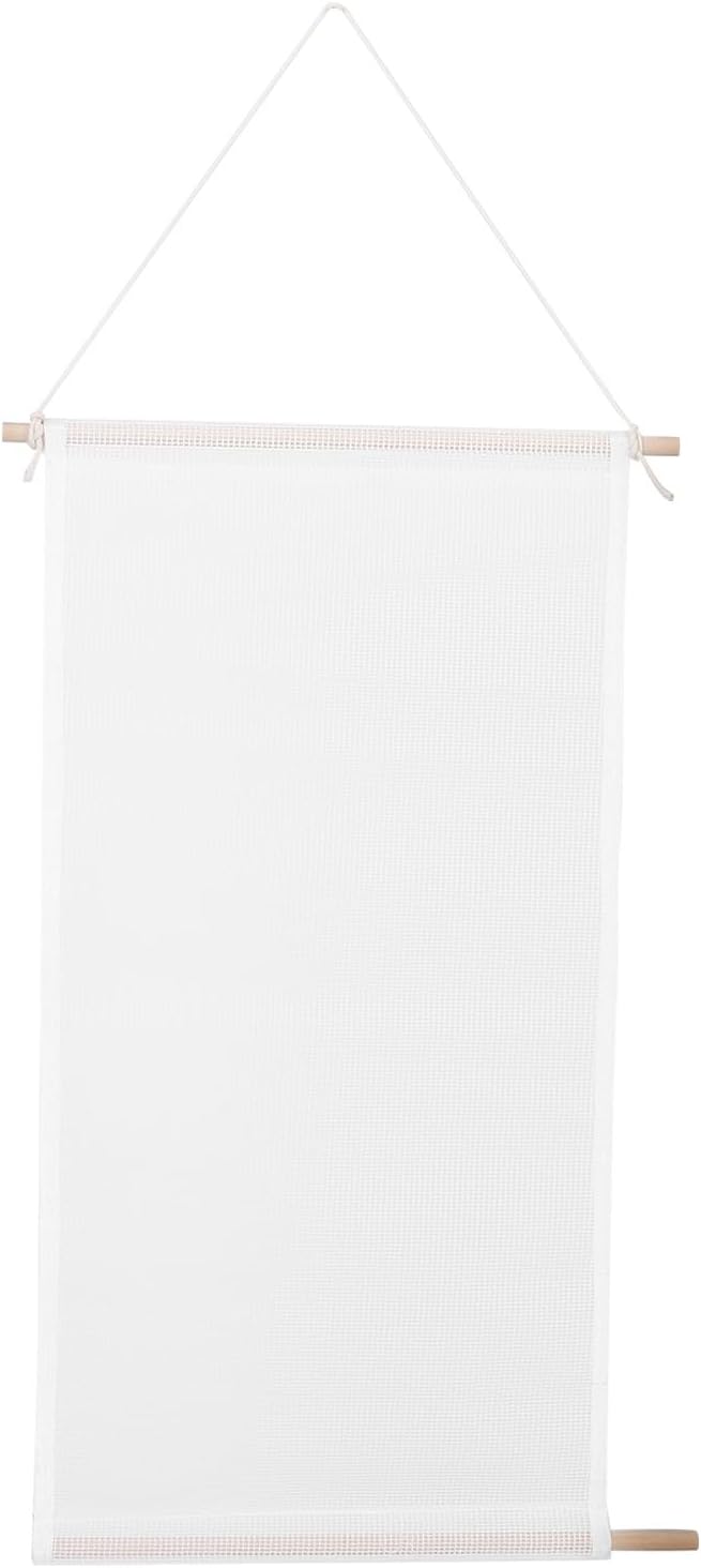 KESYOO Hanging Earring Organizer Wall Jewelry Holder White Wall-mounted Jewelry Organizer for Earrings and Accessories for Home and Closet