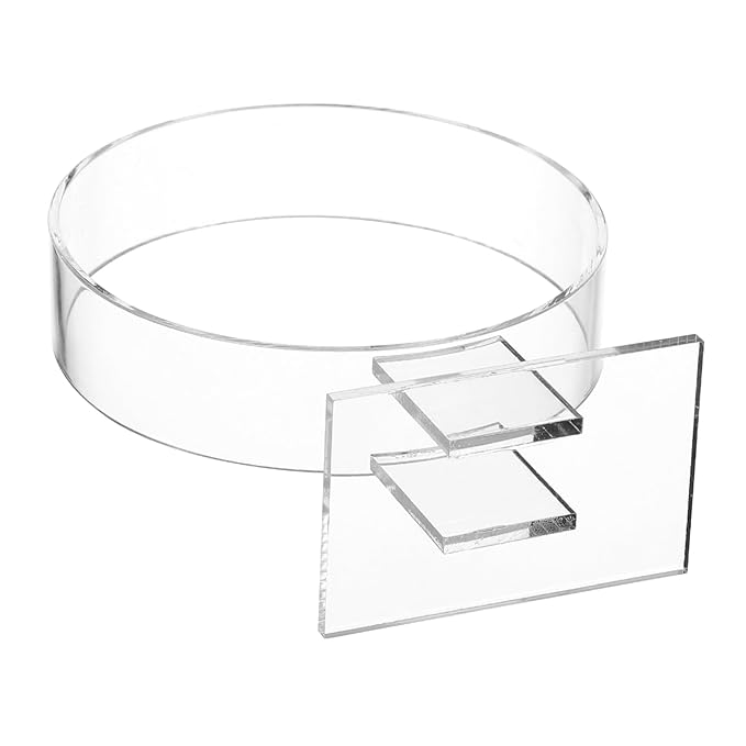 2 Tier Acrylic Headband Holder Hair Accessory Organizer Rack Hairband Display Stand