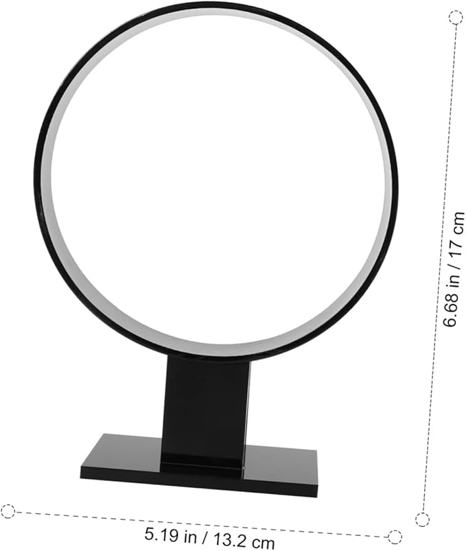 VALICLUD Acrylic Hairband Display Stand Head Hoop Display Shelf for Hair Accessories Stylish Simple