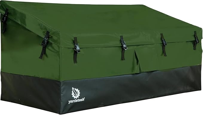 Outdoor Storage Box – 143 Gallon Waterproof Deck Box, Patio Storage Box, Outside Storage Bin for Garden, Pool, Yard & Camping – Heavy-Duty Deck Storage Waterproof for All-Weather Protection