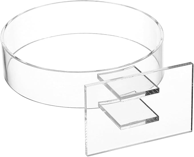Acrylic Headband Display Stand 2pcs Hair Hoop Holder Hair Accessory Organizer for Women