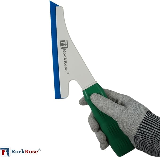 Doctor Stroke Squeegee: Auto Car Building Flat Glass Window Cleaning Wiper - Flat Glass Tint Vinyl Car Wrapping Scraper Windshield Wash Tool (Pack of 2)