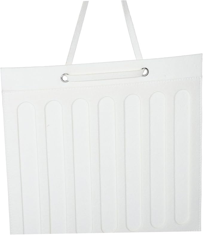BESPORTBLE Hanging Hair Accessory Organizer Elegant Wall-mounted Storage for Hair Clips Ties and Barrettes Spacious Design for Girls and Women Stylish Room Decor