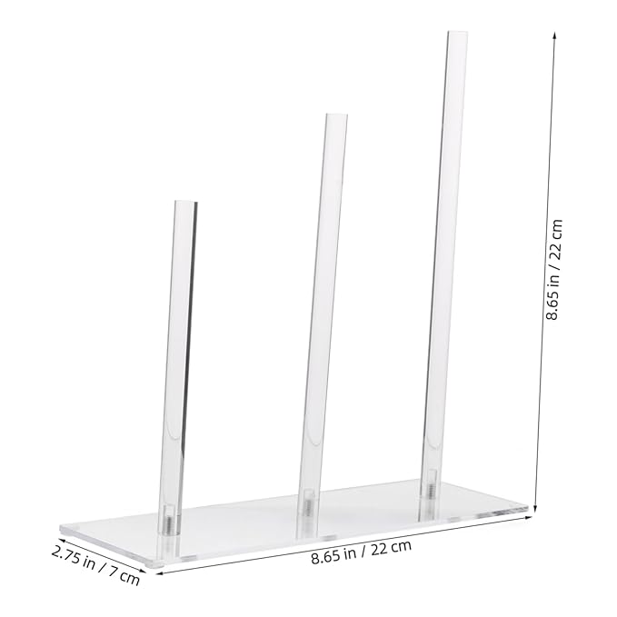 Hair Tie Storage Rack Acrylic Hair Accessories Organizer Scrunchie Display Stand Scrunchie Holder Hairband Organizer for Girls