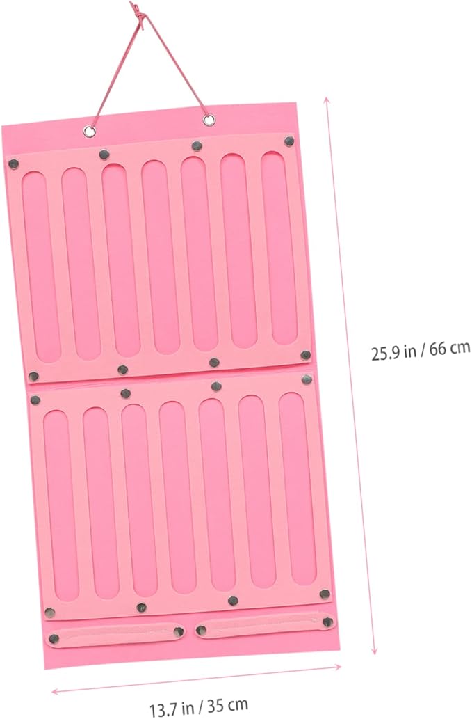 Alipis Hair Accessories Organizer for Girls Wall Hanging Bow Holder and Headband Storage Display Felt Hair Clip Rack for Room Neat and Tidy