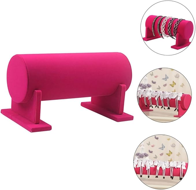 Beaupretty 1Pc Lint Cloth Hair Tie Display Rack Scrunchie Holder Stand for Hair Accessories Organizer for Home and Shop Decor