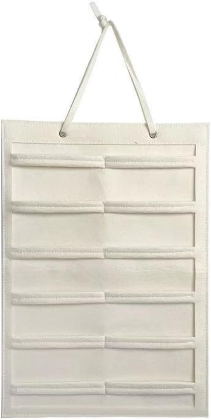 Hanging Claw Clip Organizer for Women Large Capacity Hair Bows Holder Hair Accessories Storage for Sunglasses, Hair Clips, Jewelry, Headbands, Claw Clips Organizer