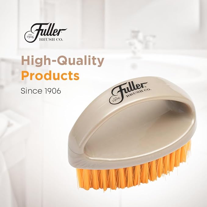 Fuller Brush Easy Hold Scrubby Brush – Ergonomic Non-Slip Grip Handle – Durable Stiff Bristles for Kitchen, Sink, Pots and Pans, Handheld Cleaning Brush (Pack of 1)