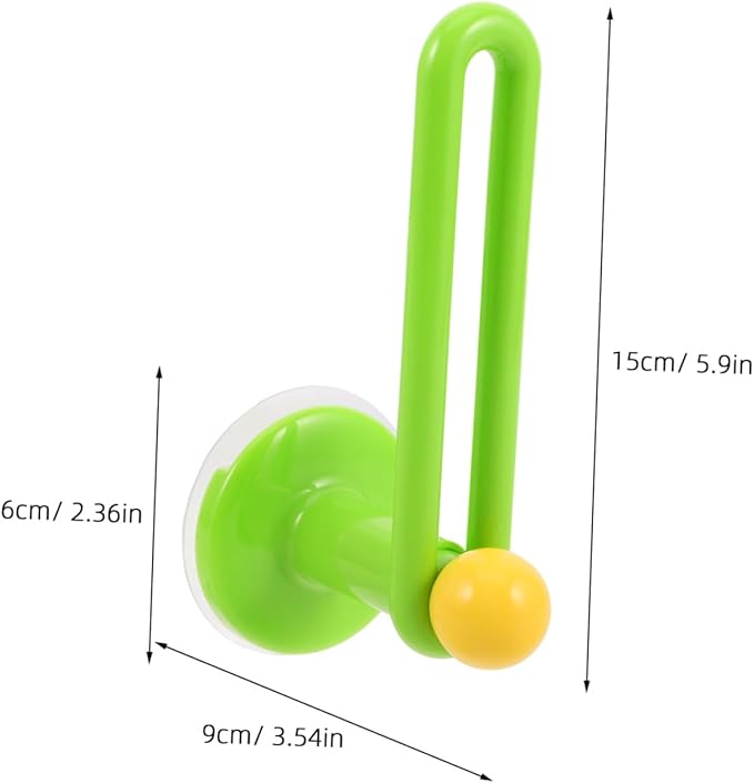 VILLCASE Cord Management Under Desk Cable Storage Rack Hair Ties Wall Mount Wall Mounted Hair Accessories Organizer No Drilling Design