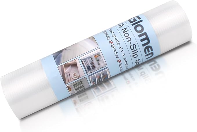 Shelf Liner, Non-Slip Cabinet Liner, Washable Oil-Proof for Kitchen Cabinet, Shelves, Refrigerator, Storage, Desks, 36 Inches x 20 FT, Non Adhesive Drawers Liner… (36 Inches x 20 FT, Thickened)