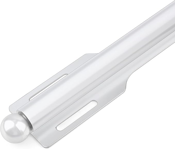 FIRJOY 12" Valet Rod for Closet Pull Out (1 Pack, White)
